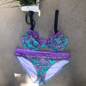 Jette paisley bikini set ☀️